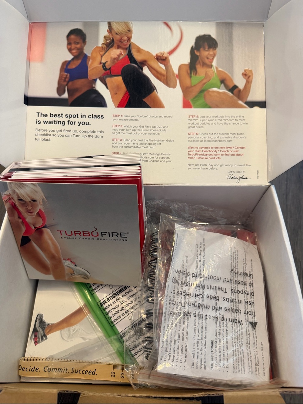 TurboFire Intense Deluxe Fitness DVD Set - New!